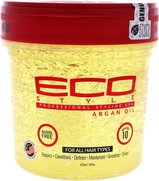 ECOSTYLE MOROCCAN ARGAN OIL STYLING GEL - 473 ML